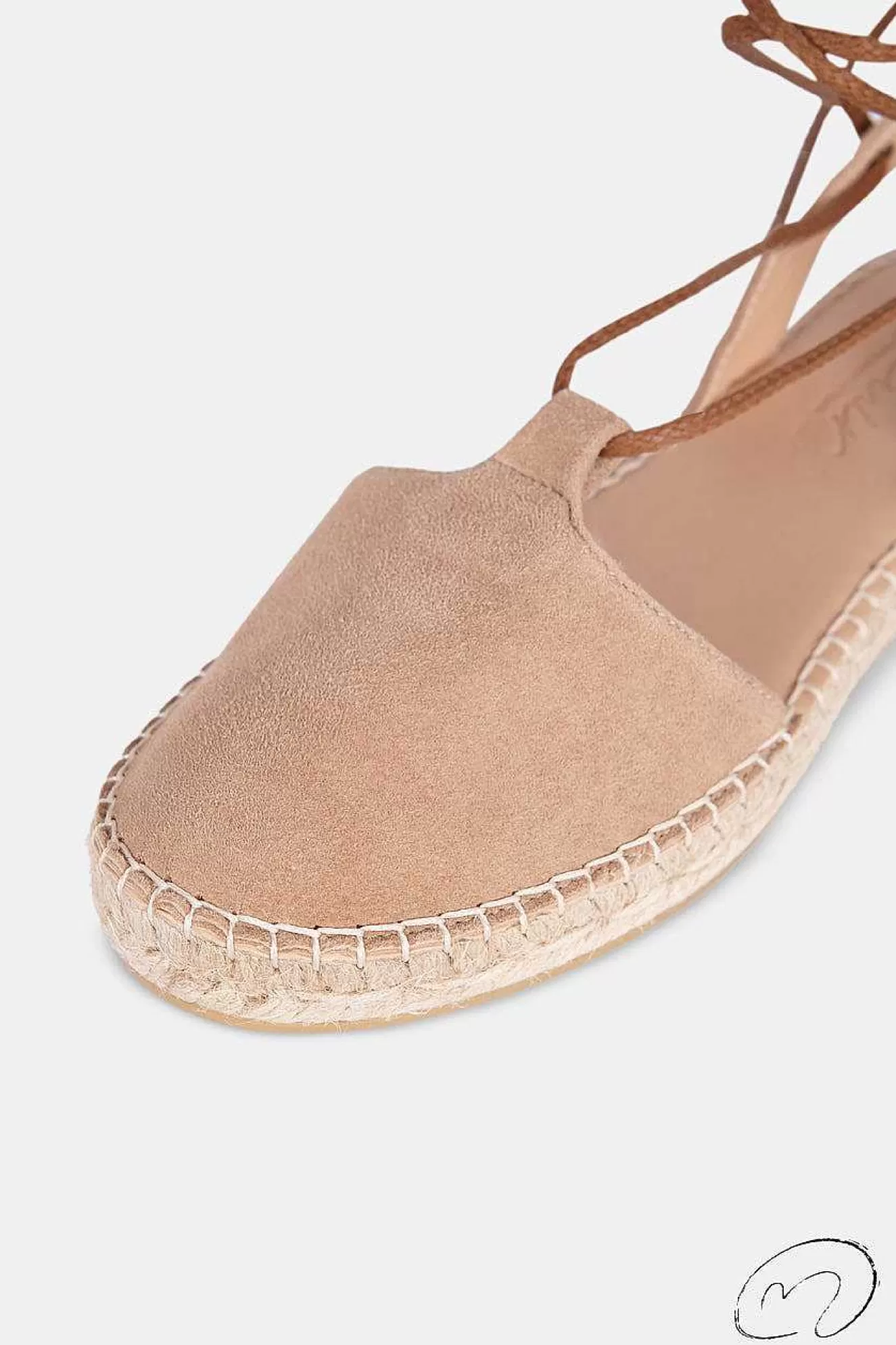 Mujer MICUIR Meilan Ante Beige 2Cm