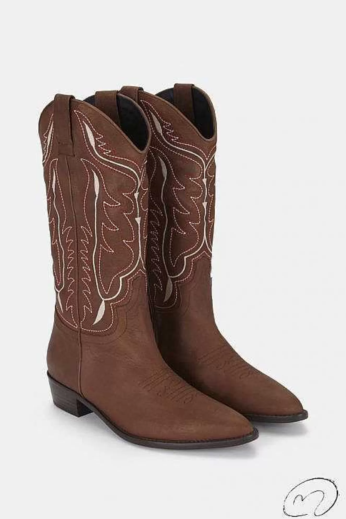 Mujer MICUIR Mestizo Boots Avellana 3,5Cm