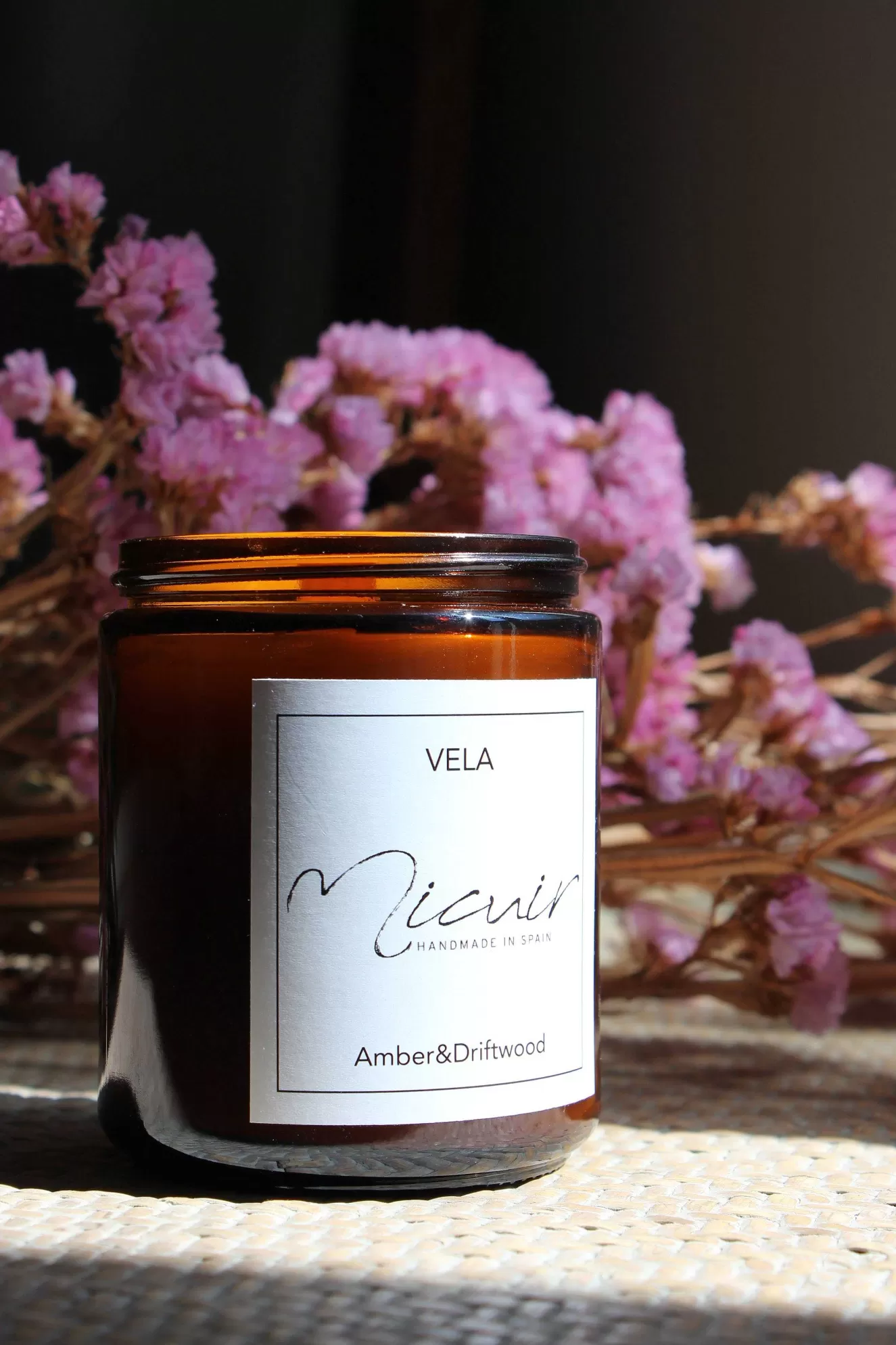 Mujer MICUIR Vela Aromatica Amber & Driftwood 215 Grs